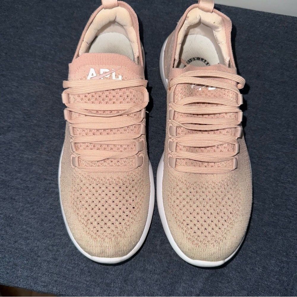 APL Women's Peach Knit Sneakers